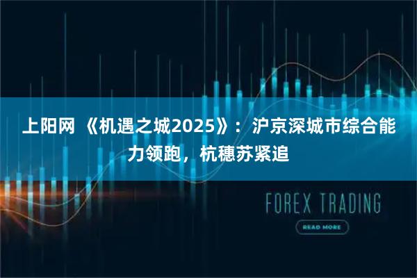 上阳网 《机遇之城2025》：沪京深城市综合能力领跑，杭穗苏紧追